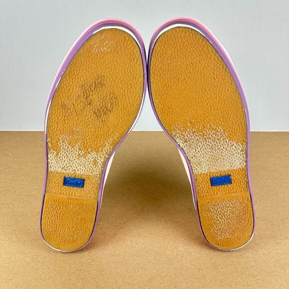 Keds Triple Up Platform Canvas Sneakers Womens 7.5 Pink Low Top Ombre - Picture 7 of 9
